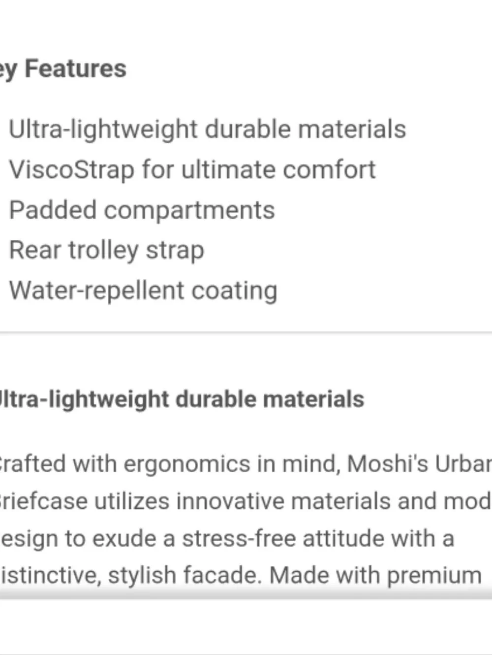 retired Moshi Urbana 15
